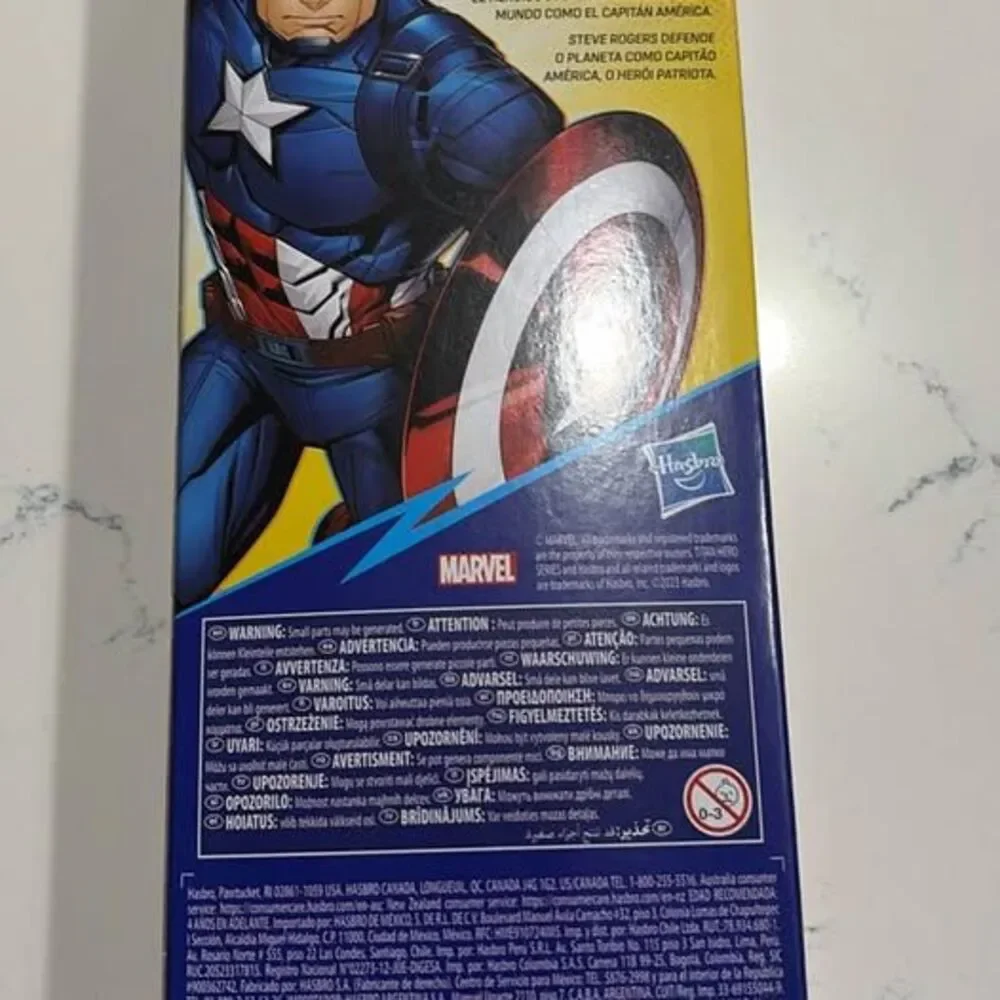 NIB Hasbro Marvel Avengers Titan Hero Series Captain America 12” Action Figure